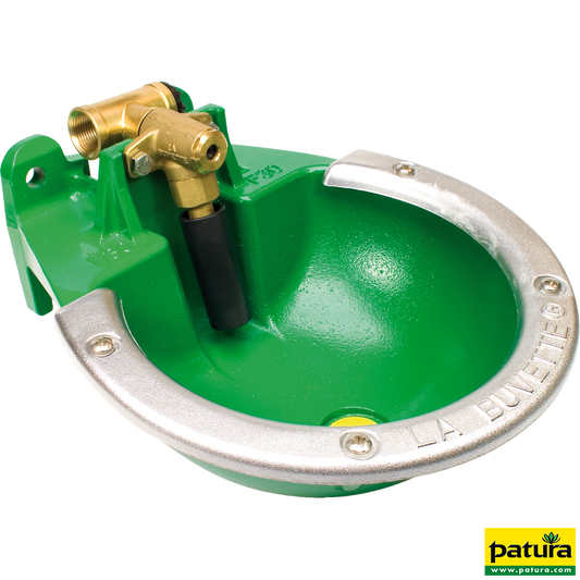 Rohrventil-Becken F30A mit Antikleckerrand