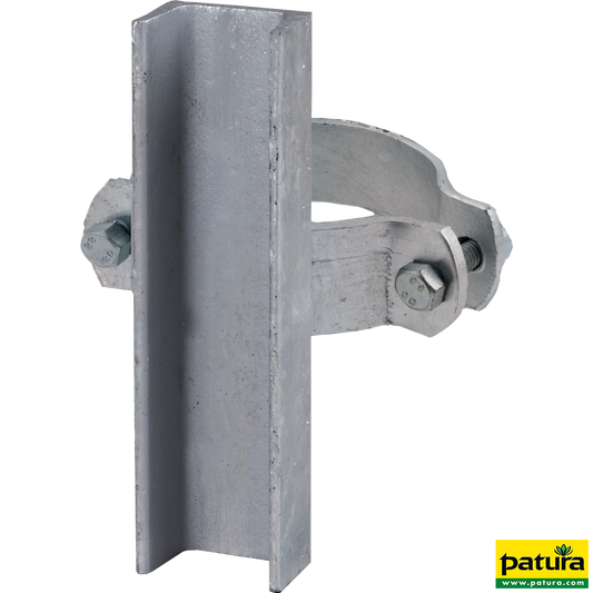 Schelle Quadrat 90 mm, U-Profil einfach