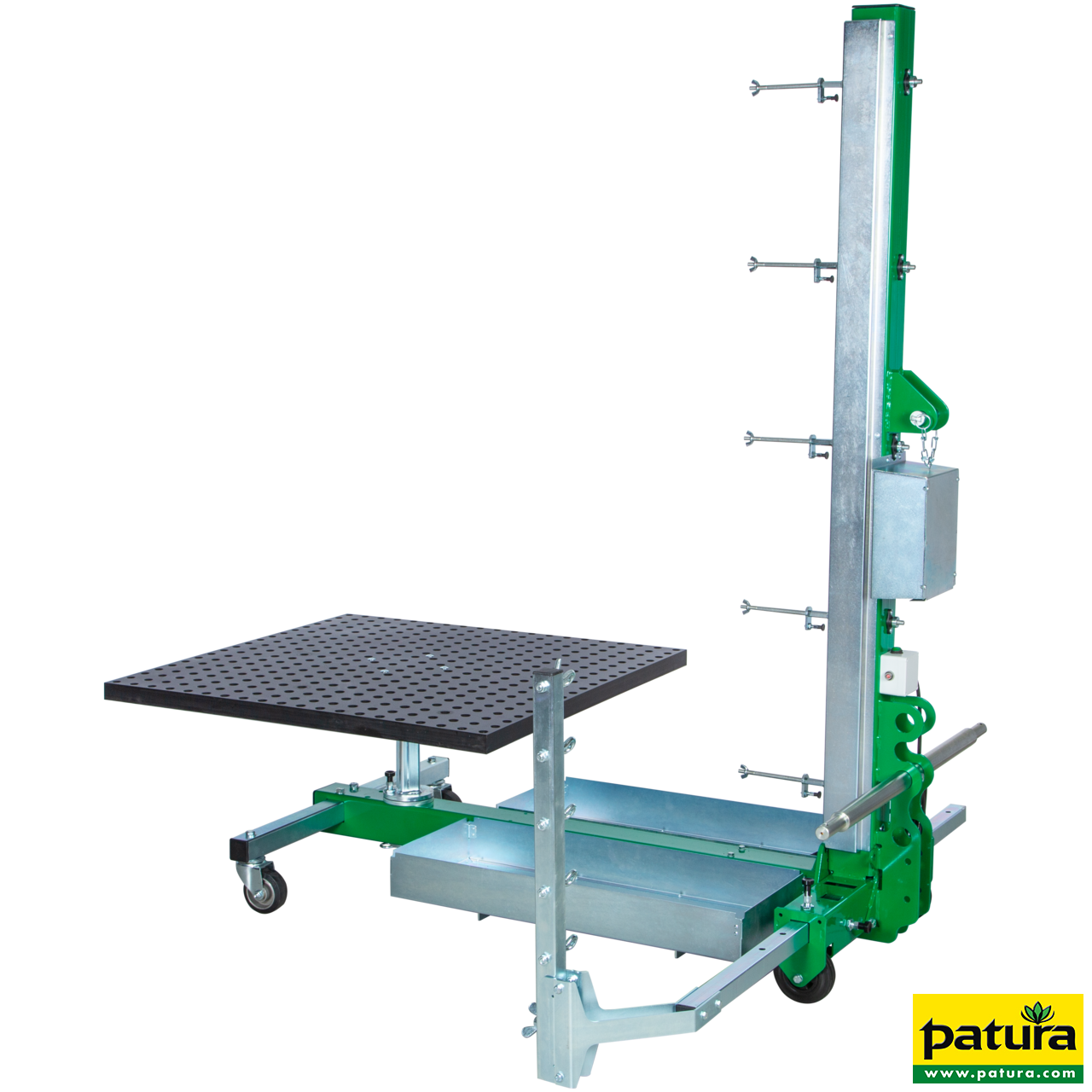 Tornado Master 5.0 Weidezaunmaschine für bis zu 5-reihige Zäune mit 3-Punkt