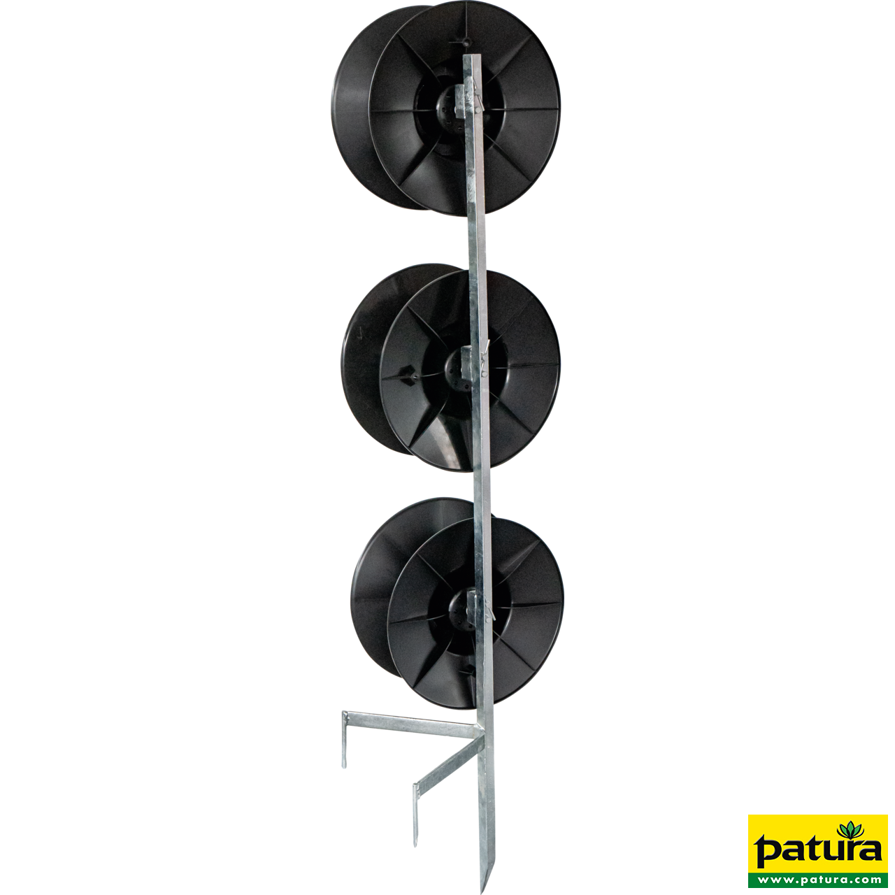 Compact-Montagepfahl, für bis zu 3 Haspeln (Ref. 115111)