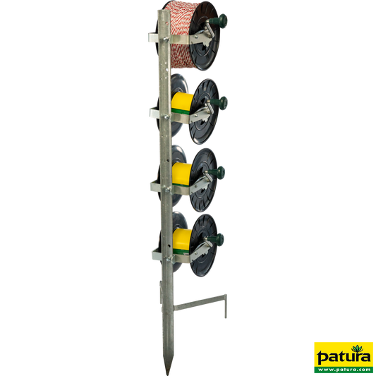 Standard-Montagepfahl, für bis zu 4 Haspeln, Zaunhöhe bis 1,30 m