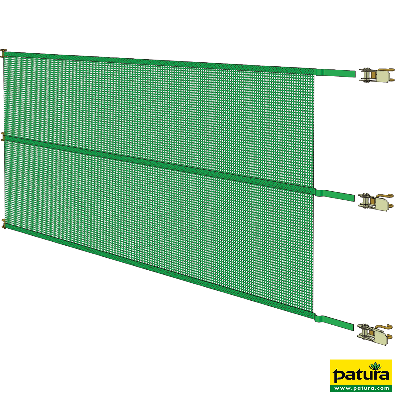 Windschutz-Spannpanele, Höhe 3,00 m Breite  5,50 m