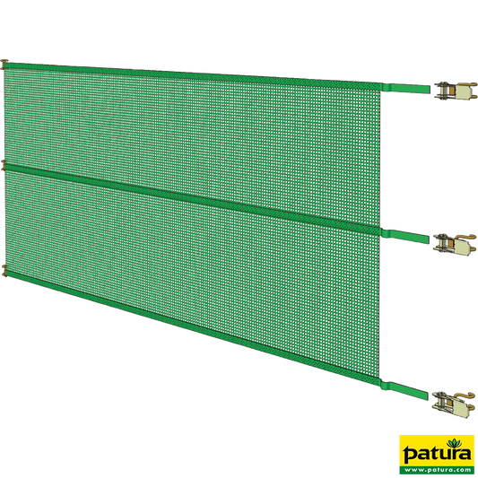 Windschutz-Spannpanele, Höhe 3,00 m Breite  8,00 m