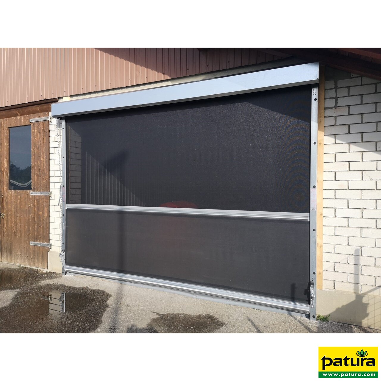 Elektro-Rolltor PLUS, Höhe 3,10 m Breite 5,00 m, mit Führungsschiene
