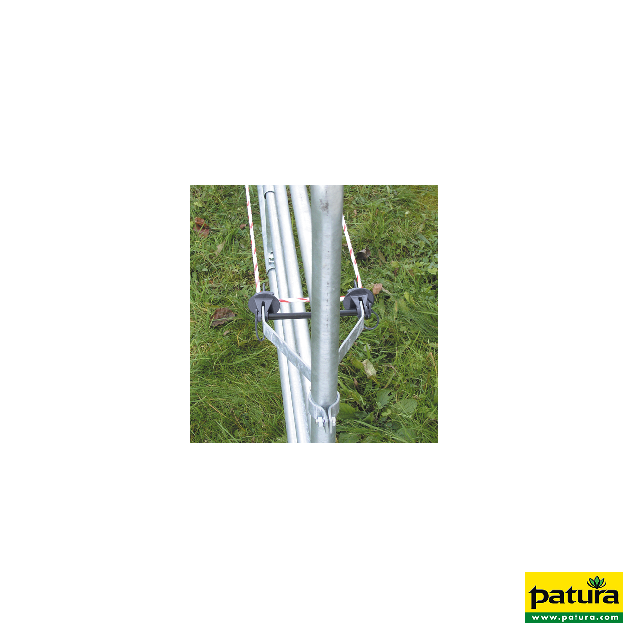 Profi-Weidezauntor, verstellbar, 1,10 m hoch, 1,45 - 2,00 m,